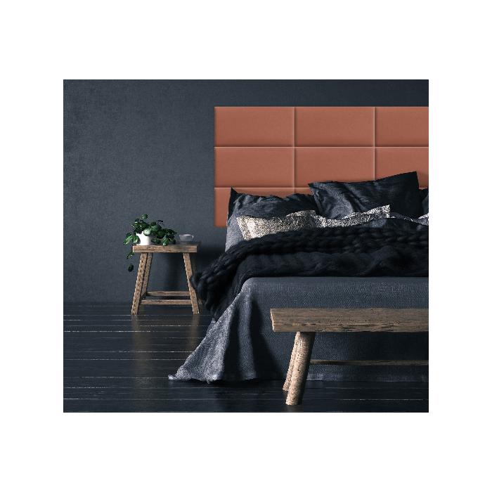 Upholstered Panel Dirty Pink